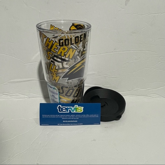 tervis Other - Southern Miss Golden Eagles Tervis Tumbler New With Tags NCAA College Souvenirs